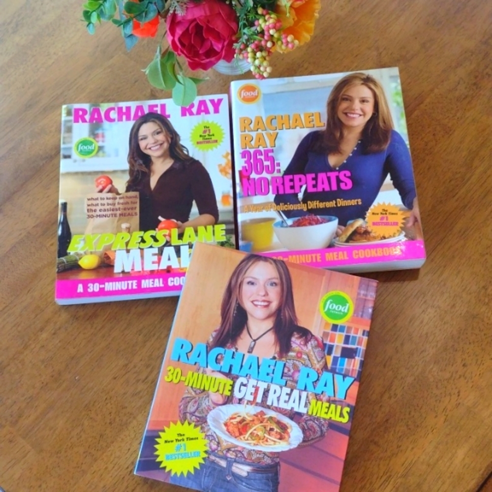 🌟Rachael Ray 3 for 1 Cookbooks